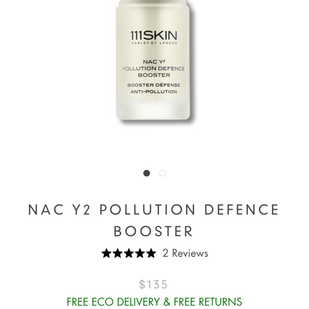 🆕 111SKIN NAC Y2 POLLUTION DEFENCE BOOSTER - Picture 2 of 4
